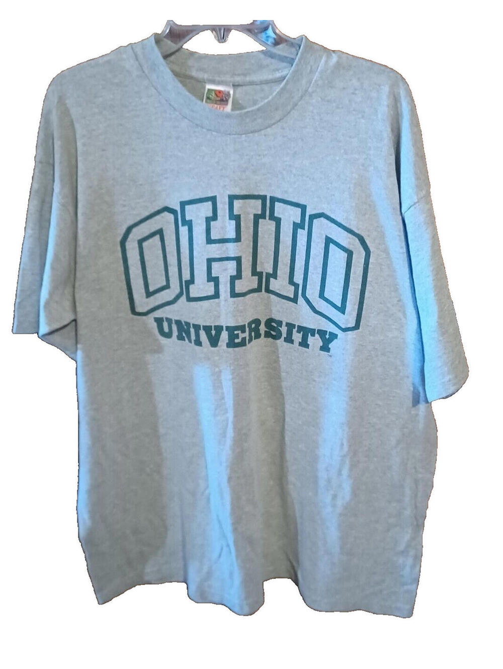 Men's Fruit Of The Loom Heavy Cotton Ohio University T-Shirt Size XXL